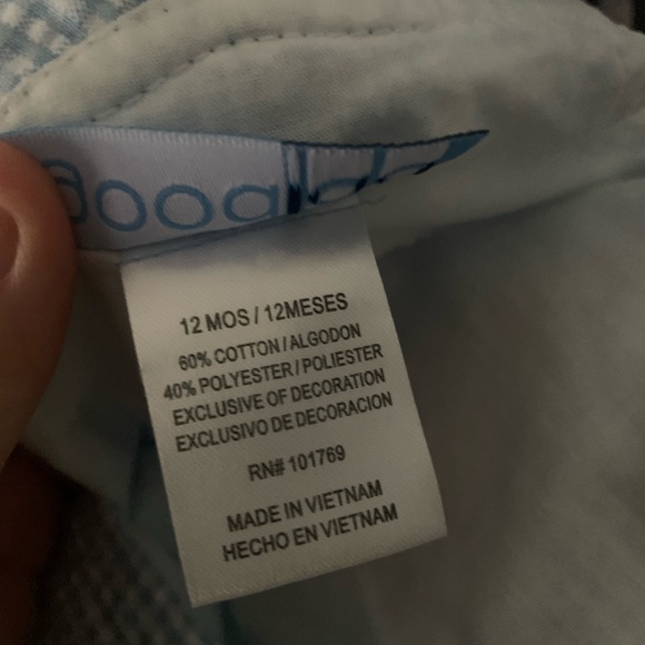 Baby boys smocked Easter jumper - Picture 6 of 7